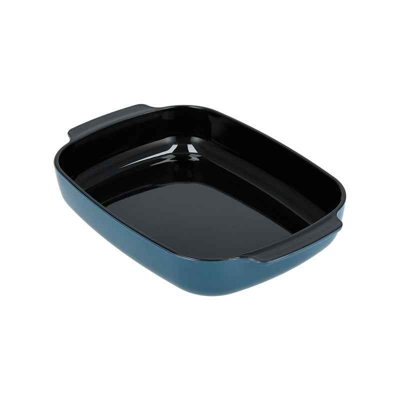 ألبرتو البرتو صحن فرن زجاج أزرق 3.8 لتر - Image 4