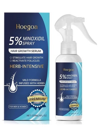 Minoxidil 5% for Men (120 ML), Advanced Minoxidil Spray with Provitamin B5 and Castor Seed Extract, Minoxidil Extract Serum for Hair Loss, Beard Restoration - pzsku/Z7AF4731B2B95E3420941Z/45/1749455365/9acdc3c3-41ac-4895-baef-e1ea78e6a76e