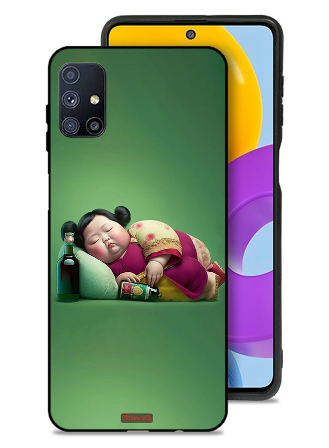 Tolwak Samsung Galaxy M51 Protective Case Cover Fatty Baby Girl - Image 1