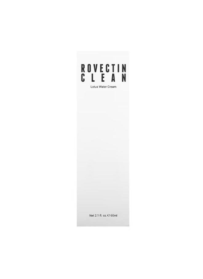 rovectin Clean Lotus Water Cream  2.1 fl oz 60 ml  - Image 2