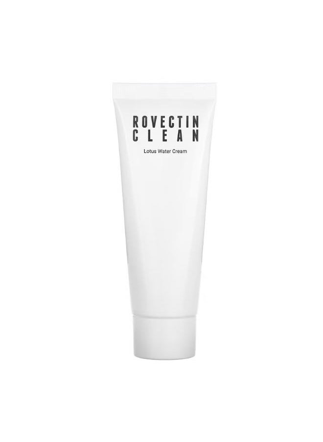 rovectin Clean Lotus Water Cream  2.1 fl oz 60 ml  - Image 1