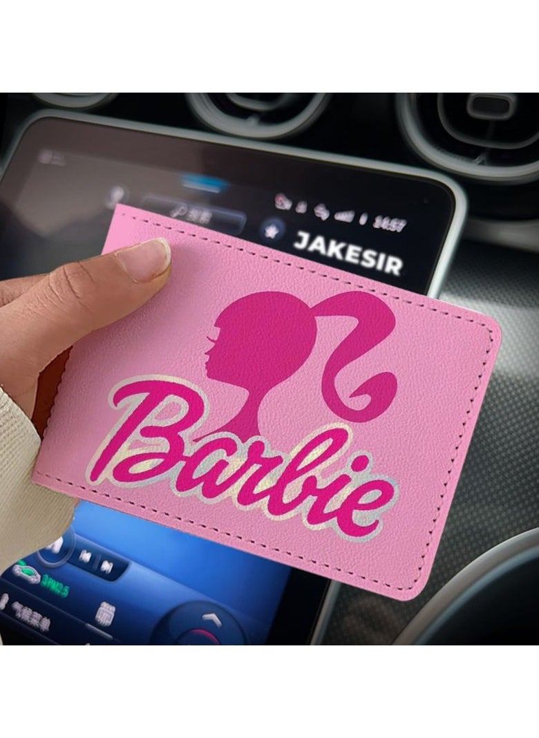 Generic Barbie Driver's License Protective Cover Two in One  - Image 1
