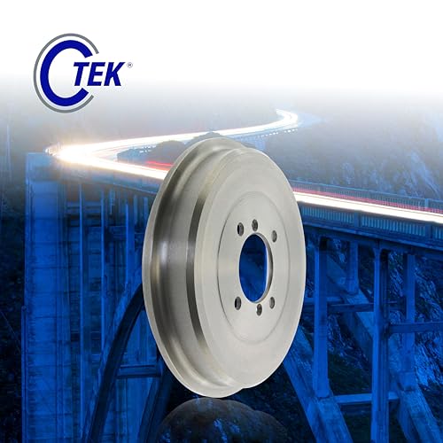 Centric Parts Centric 123.40017 C-Tek Automotive Rear Brake Drum for Selected 2005-2015 Honda Civic - Image 2