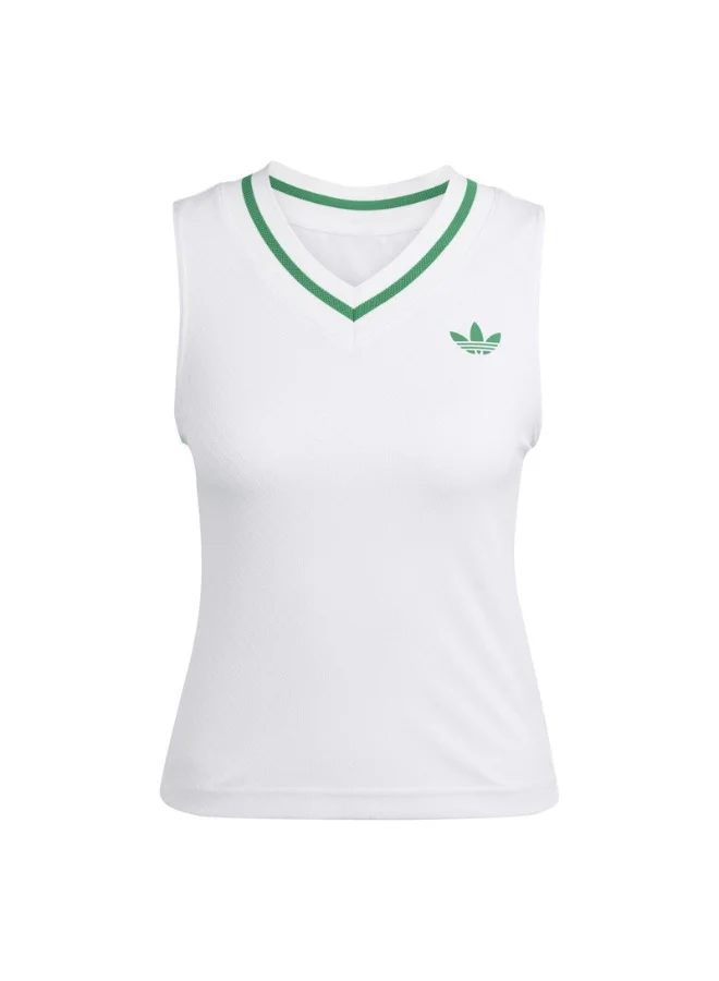 Adidas Adidas Wow Tank Pro White Tank Tops For Women