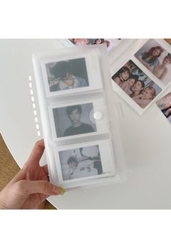 Generic 240 Cards Transparent Photo Album Mini Polaroid Album Photo Card Train Ticket Card Collection Book Jewelry Card Album Photocards Holder  - Image 3