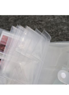 Generic 240 Cards Transparent Photo Album Mini Polaroid Album Photo Card Train Ticket Card Collection Book Jewelry Card Album Photocards Holder  - Image 5