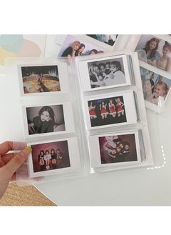 Generic 240 Cards Transparent Photo Album Mini Polaroid Album Photo Card Train Ticket Card Collection Book Jewelry Card Album Photocards Holder  - Image 2