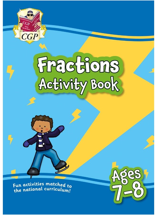Fractions Maths Activity Book for Ages 7-8 (Year 3)  - Image 1