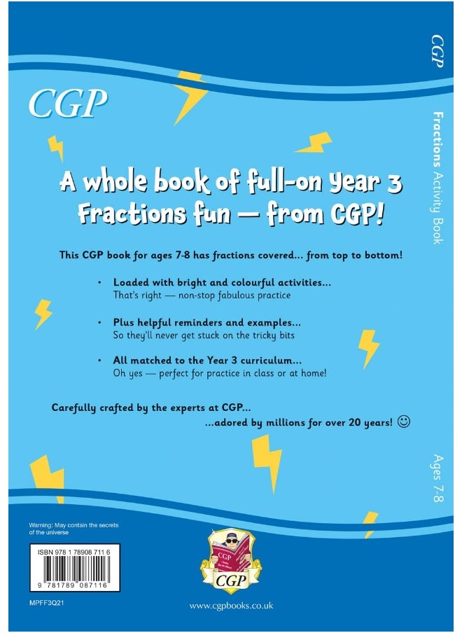 Fractions Maths Activity Book for Ages 7-8 (Year 3)  - Image 2