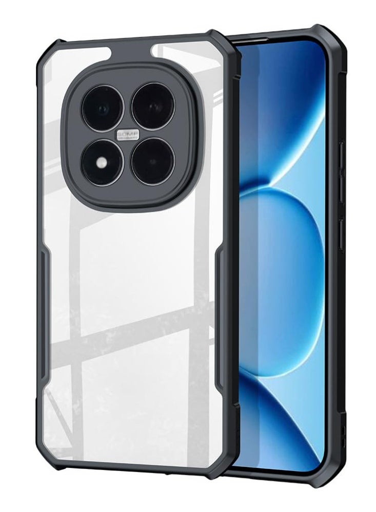 Clear Case Compatible with Xiaomi POCO M8 Pro 5G 【Airbag Protection】 Transparent Case Camera Lens Protection PC+TPU Shockproof Protective Back Cover for Poco M8 Pro - Image 1