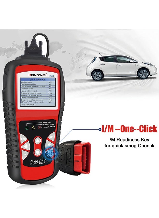 KONNWEI KW830 OBD2 Car Fault Code Reader Scanner