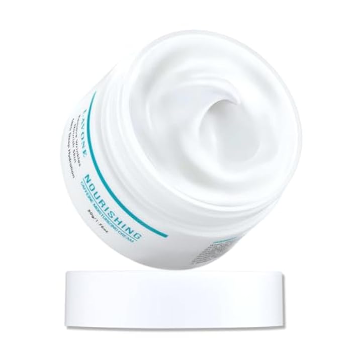 LAVONE Face Moisturizer Moisturizer Face Cream for Women and Men with Caffeine, Hyaluronic Acid, Vitamin E/C | Daily and Night Facial Moisturizer | For Dry, Oily, Sensitive, and Acne-Prone Skin - Image 1