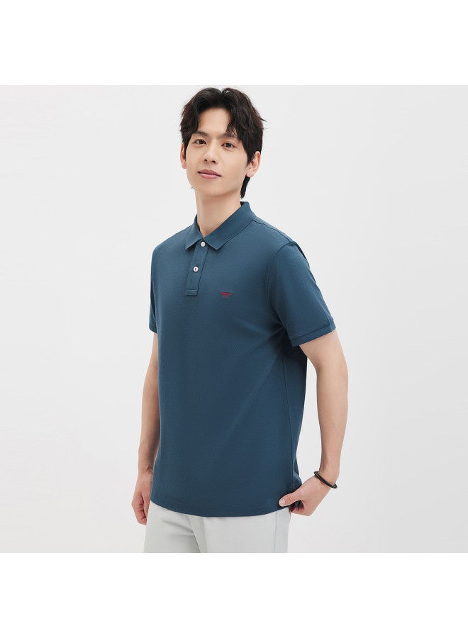 Septwolves Ice-cool Feel】25 Summer Classic Durable As New, Color-fast Multi-color Cool Breeze Polo Shirt For Men - Image 2