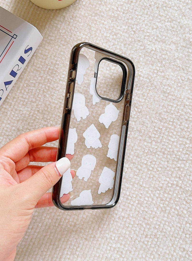 Kawaii Cat Cuddle Case for iPhone 15 Pro