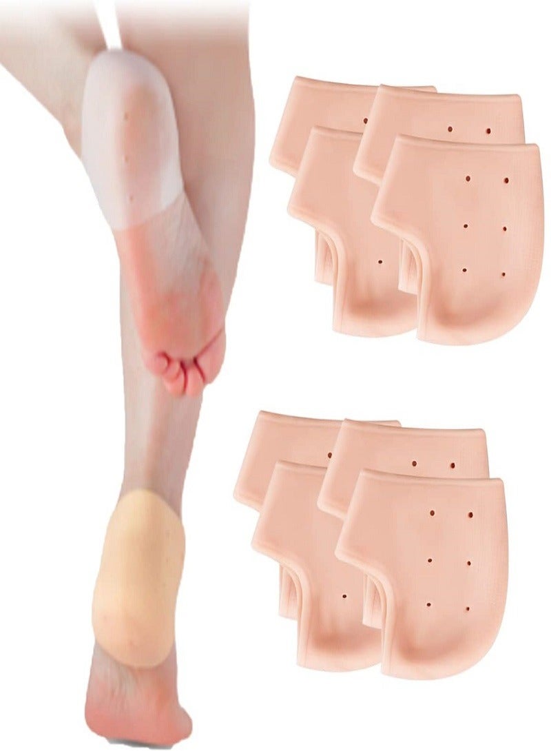 AGD 4-Pair Of Breathable Anti-Drying Gel Heel Protectors - Image 1