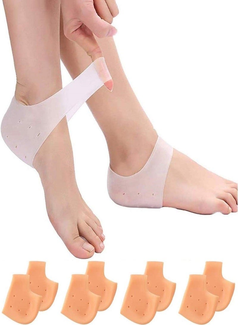 AGD 4-Pair Of Breathable Anti-Drying Gel Heel Protectors - Image 4
