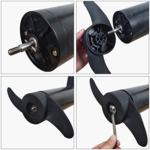U-BCOO Replacement Trolling Motor Prop ，Trolling Motors Mount Accessories (2 Blade 32lb 36lb 40lb 46lb Thrust) - Image 5