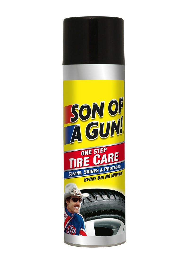 STP - Son Of A Gun One Step Tire Care 600Ml - Cleans, Shines, And Protects, 1 Piece - Image 1