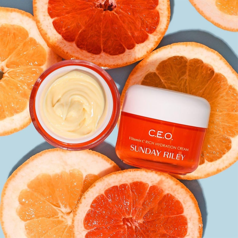 Sunday Riley C.E.O. Vitamin C Rich Hydration Cream Face Moisturizer - Image 4
