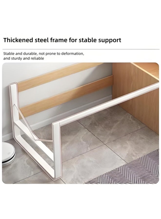 Modern 100 cm Home Office Desk,Office Desk,Study Desk,Learning Table,Game Table, with 3 Large Storage Drawers – Sleek Wooden Workstation for Study, Gaming & Remote Work - Image 5