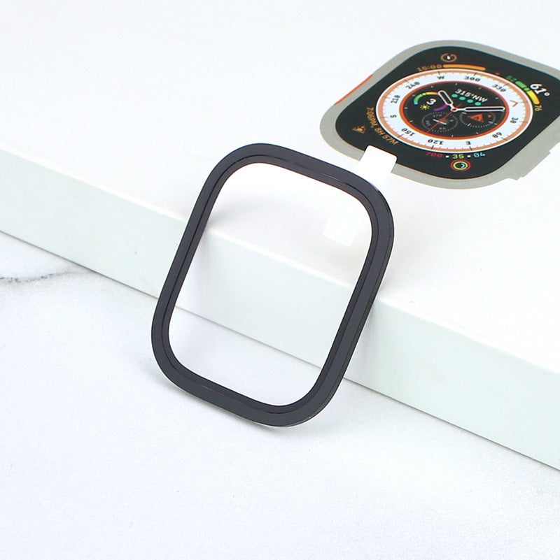 49mm for Apple Apple watch Ultra2 aluminum alloy tempered film integrated screen protector bezel - Image 1
