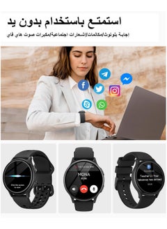 ibsun 1.27'' Smart Watches for man with Calls,Step Tracker,heart Rate Monitor, 70 Sport Modes IP68 Waterproof  - Image 5