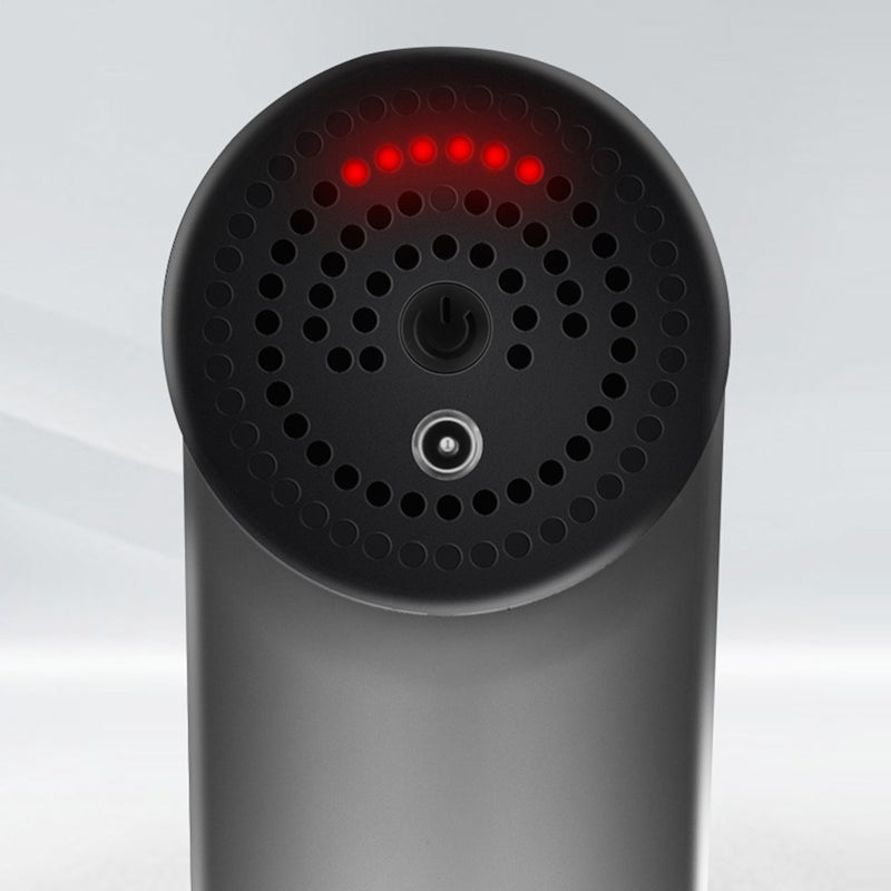 Fascia Massage Gun: Black 6-speed Rechargeable Lithium Battery - 4 Replaceable Massage Heads Low-noise Powerful Fascia Massager for Deep Muscle Relaxation Full-body Massage Home Gym Use - Image 3