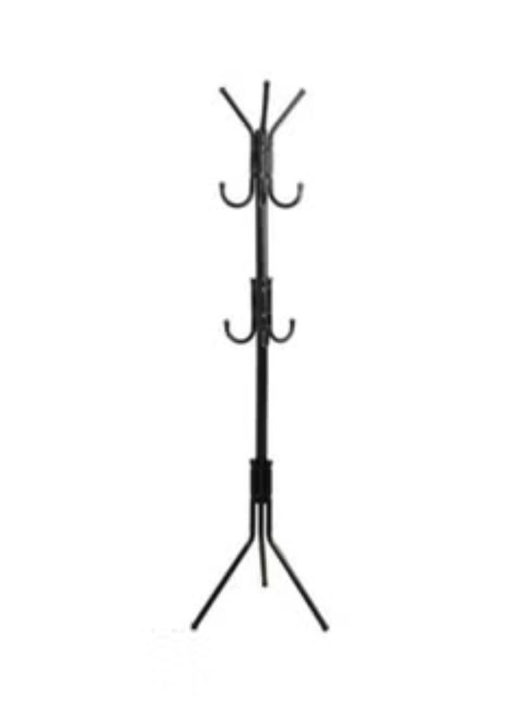 Metal Cloth Rack Clothes And Coat Hanger Rack Garments Rack Elegant White Free Standing Cloth Rack Black 172x43cm Black 172x43cm - Image 2