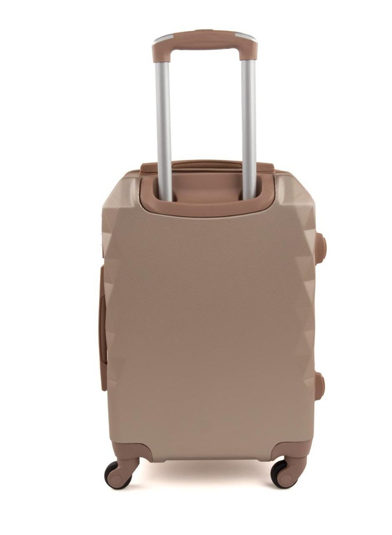 LIMRA hardside 6 piece luggage trolley set gold - Image 3