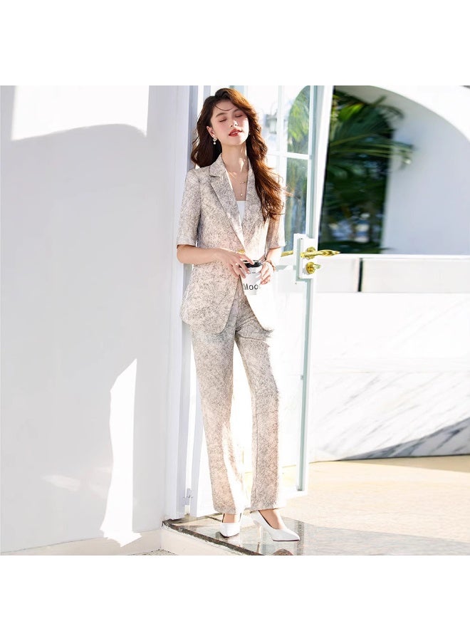 Shougu New Fashionable Casual Ms Suit Set - Image 3