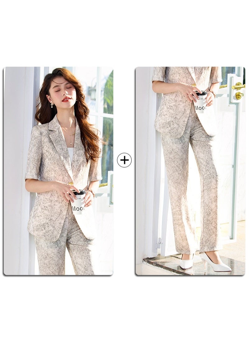 Shougu New Fashionable Casual Ms Suit Set - Image 1