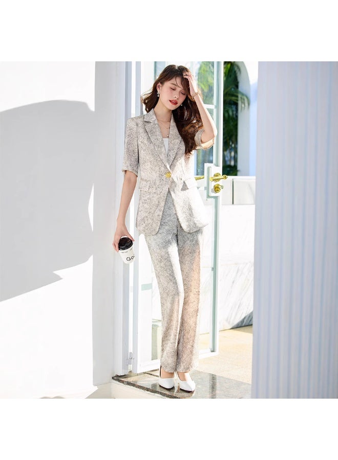 Shougu New Fashionable Casual Ms Suit Set - Image 4