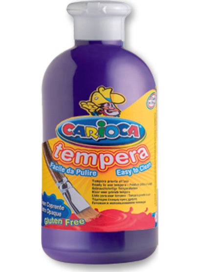 carioca Tempera Watercolor Super Washable Purple 500 Ml. 