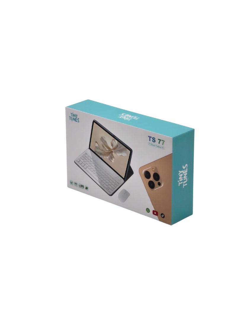 Tiny Tunes TS77 Smart Kids Tablet 7 inch Display | Wi-Fi | SIM | Mouse | Keyboard  - Image 3