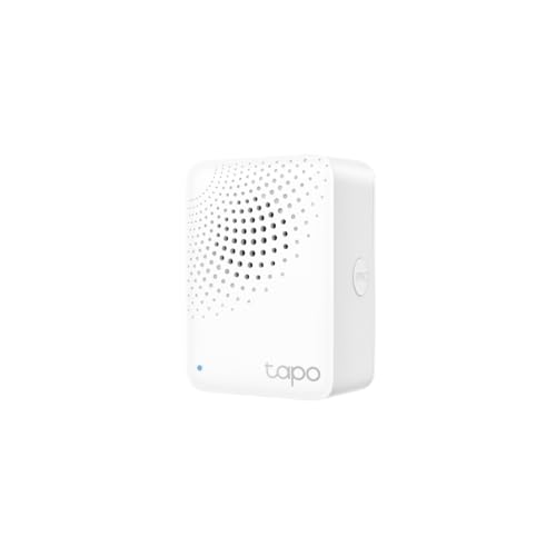 tapo TP-Link Tapo H100 IoT Smart Hub with Chime | Smart Alarm and Doorbell | Smart Actions with Sensors, Switches & Buttons | Connect with up to 64 smart devices, Compatible with Alexa, Google Assistant, WiFi - Image 1