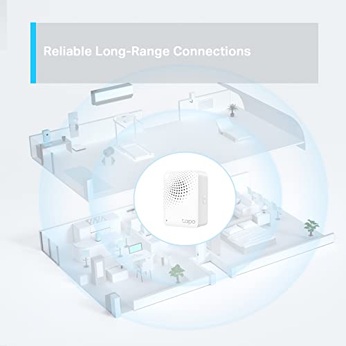 tapo TP-Link Tapo H100 IoT Smart Hub with Chime | Smart Alarm and Doorbell | Smart Actions with Sensors, Switches & Buttons | Connect with up to 64 smart devices, Compatible with Alexa, Google Assistant, WiFi - Image 3