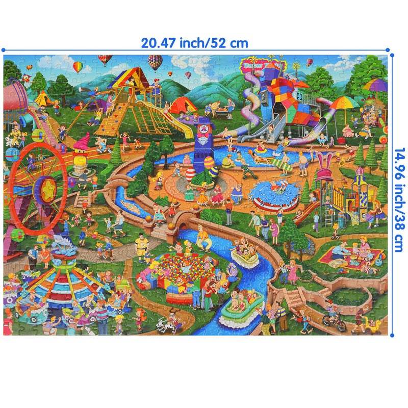 Becko US Jigsaw Puzzles 500 Pieces, Puzzles for Adults 500 Piece, Puzzles for Adults - Image 2