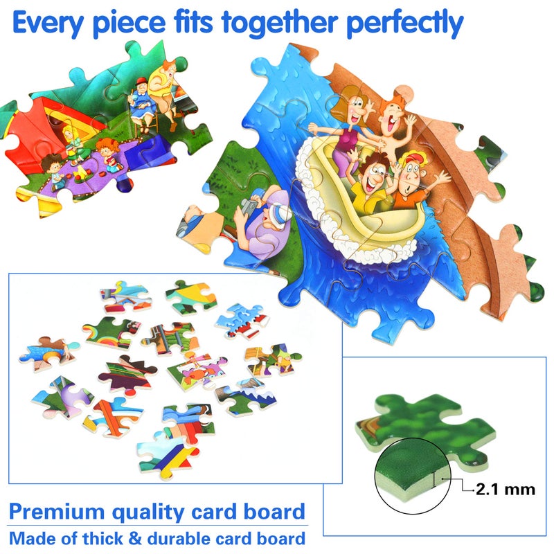 Becko US Jigsaw Puzzles 500 Pieces, Puzzles for Adults 500 Piece, Puzzles for Adults - Image 4