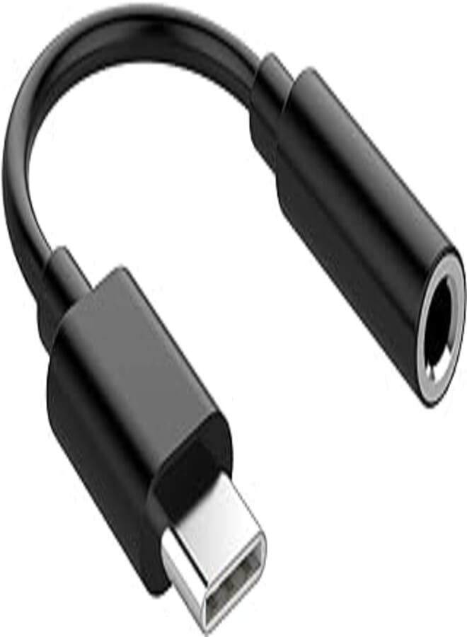 USB C Digital to 3.5 mm Female Headphone Jack Adapter, Type C Aux Audio Dongle Converter for iPad Pro 11" 12.9" 2018/Google Pixel/5 4 3 2/ XL/Samsung S21 S20 Ultra Z Flip S20+ Note 20 S10 S9 Plus