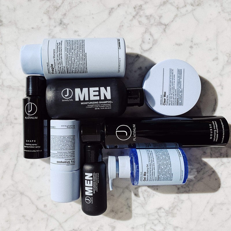 J Beverly Hills Men's Moisturizing Conditioner with Vitamin E Oil for Strength, (32 Oz) - Image 3