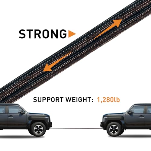NDTEZUGT Unbreakable Boot Laces, Heavy Duty Work Round Shoelaces Replacement Shoe Strings, Stronger than Steel or Kevlar (Black 63”/160cm) - Image 2