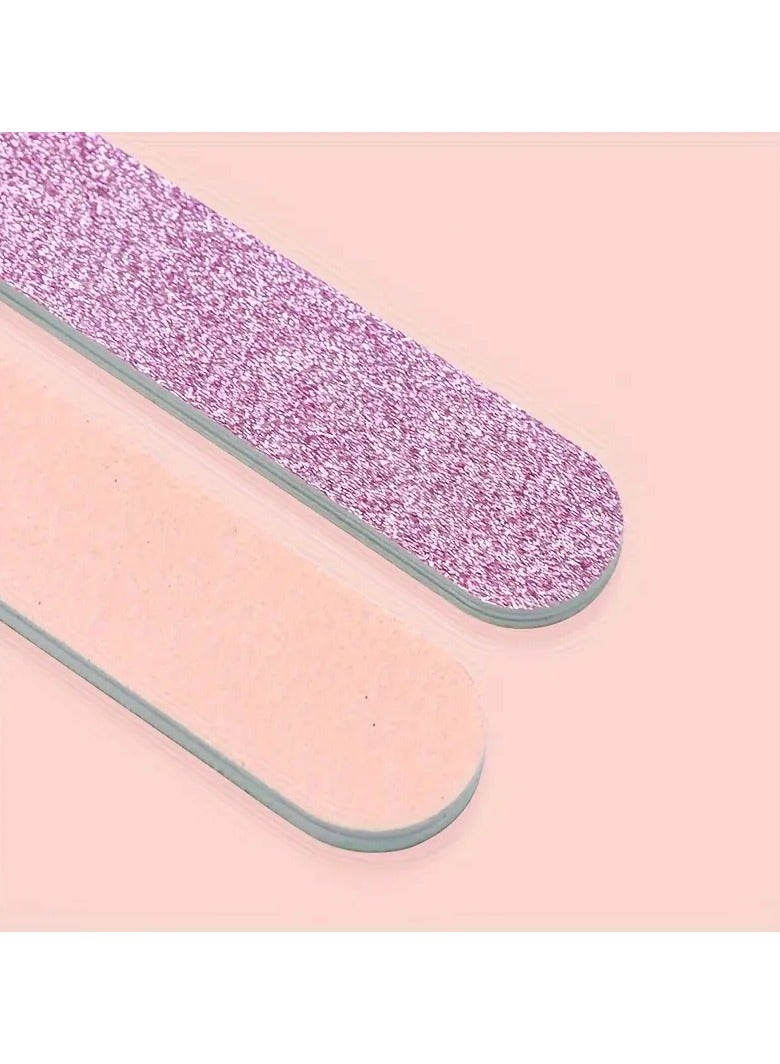 Goolsky مجموعة أدوات العناية بالأظافر 3 قطع، قلم تزيين كريستالي، كتلة توفو على شكل قلب، ومبرد خشبي للتلميع والتشكيل - Image 3