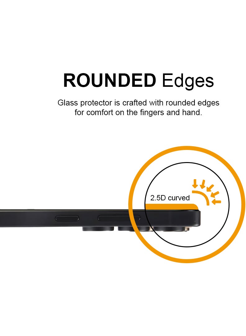 Case Up Screen Protector For Samsung Galaxy S25 Ultra 6.8 Inch, 9H Hardness Tempered Glass, Bubble Free Easy Installation, Full Coverage, Anti Scratch And Touch Sensitive - Image 3