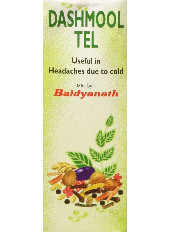 Baidyanath زيت بايدياناث داشمول - 50 مل | زيت أنفي Ayurvedic للصحة، مزيج عشبي للاستخدام التقليدي، بانشاكارما ورعاية الأنف والأذن والحنجرة - Image 2