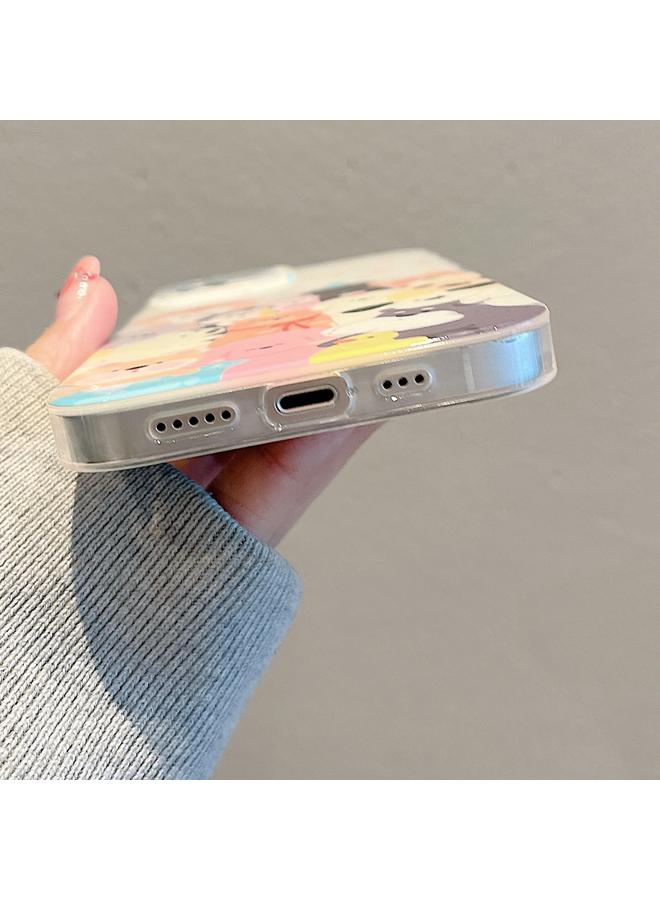 Zaboon Case For iPhone 13 Pro IMD Cute Animal Pattern Phone Case - Image 5