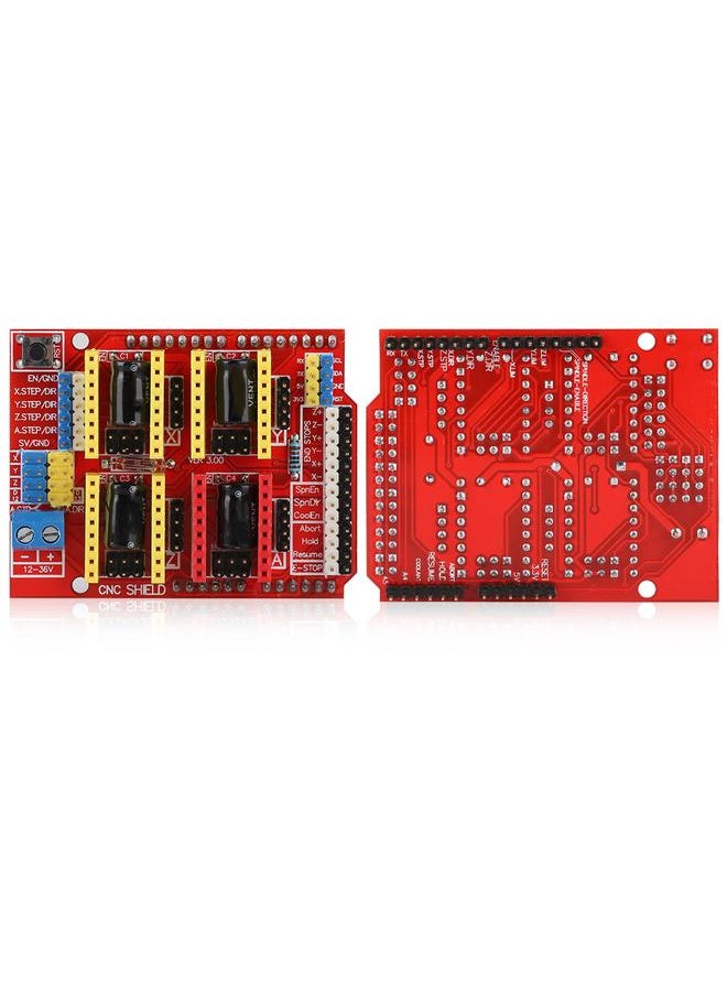 Thoraya - Witbot CNC Shield Expansion Board+drv8825 Stepper Motor Driver+Heat Sink for Arduino V3 Engrave - Image 1