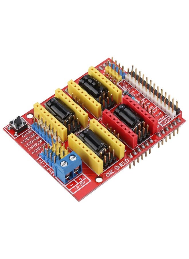 Thoraya - Witbot CNC Shield Expansion Board+drv8825 Stepper Motor Driver+Heat Sink for Arduino V3 Engrave - Image 1
