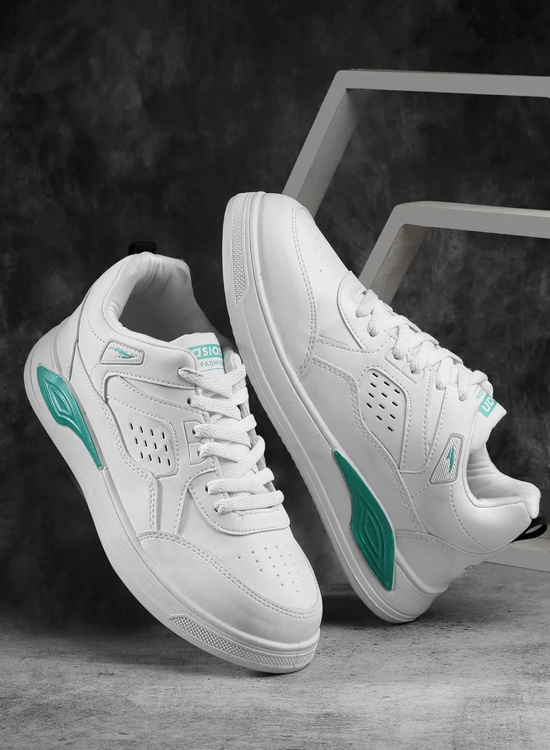 Asian  White Sneakers for Men and Boys for Men | Best Price UAE