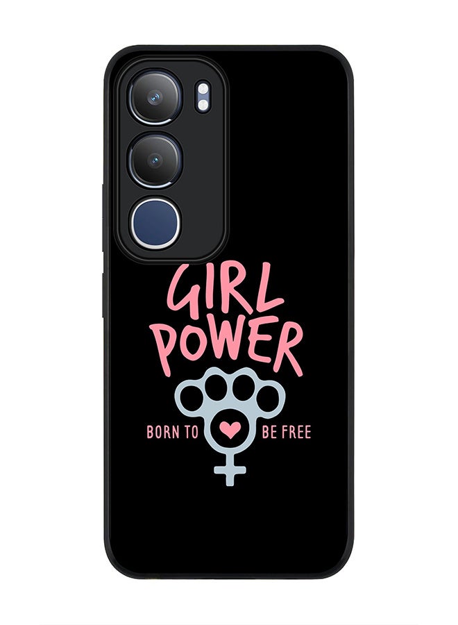 For vivo Y19s / Y19s Pro Case,Slim fit Camera Protection, Shockproof Thin Phone cover  - Girl Power