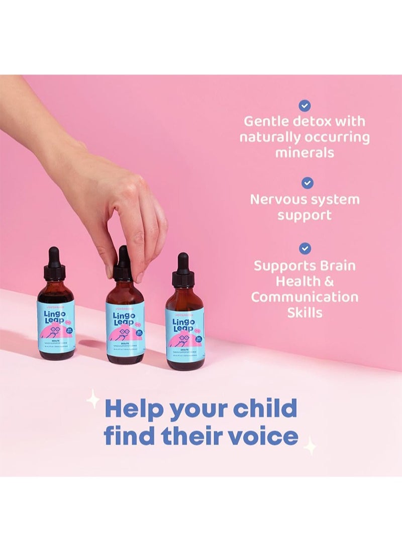 Speech Delay Supplement for Children | Improves Speech and Eye Contact | Clinically Studied Ingredients Make the Perfect Addition to Learning Materials for Speech Delays